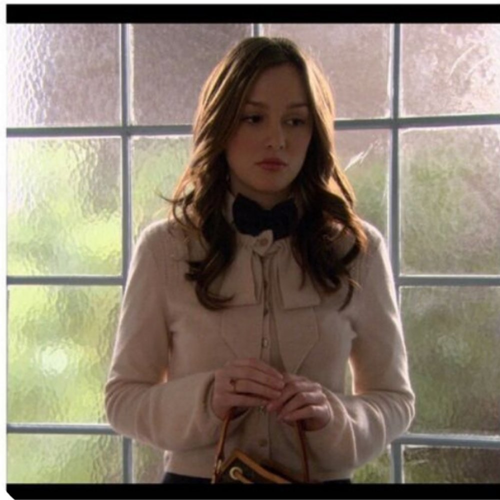 Nanette Lepore Gossip Girl brown cashmere sweater